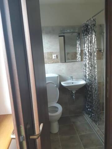 Фото номера Двухместный номер с 2 отдельными кроватями и ванной комнатой Гостевой дом Madéfalvi vendégház г. Siculeni 4